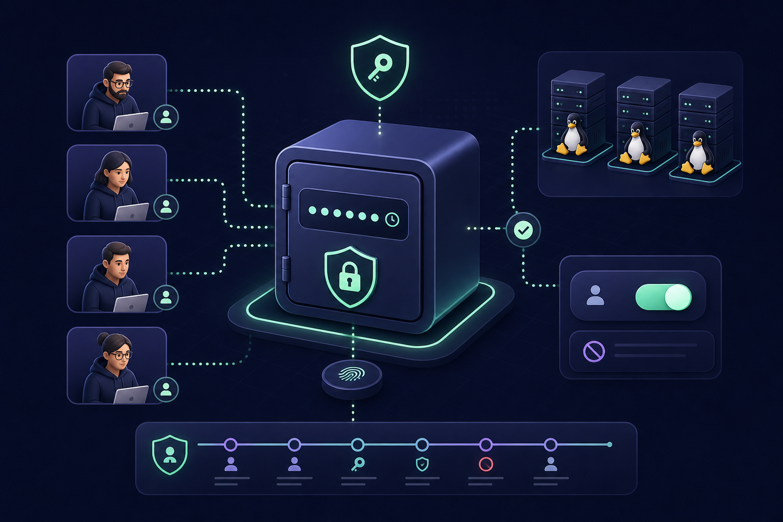 Shared OTP vault