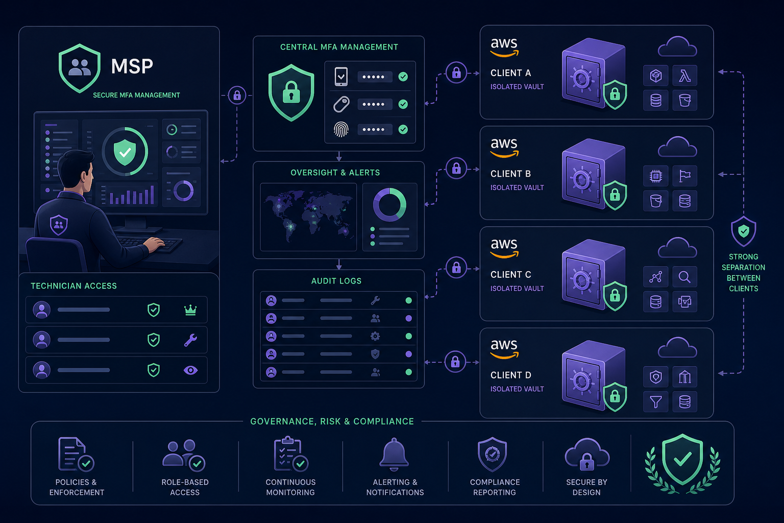 MSP MFA controls