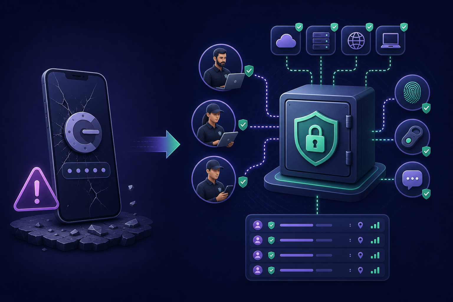 Centralised MFA access
