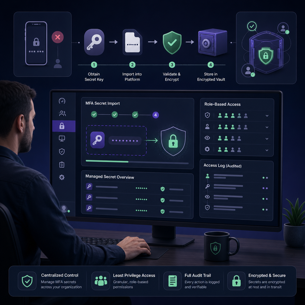 Centralised MFA workflow