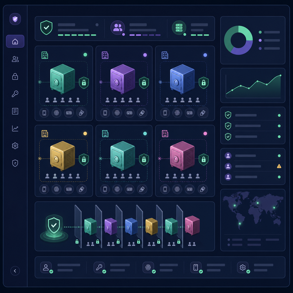 Isolated client MFA vaults