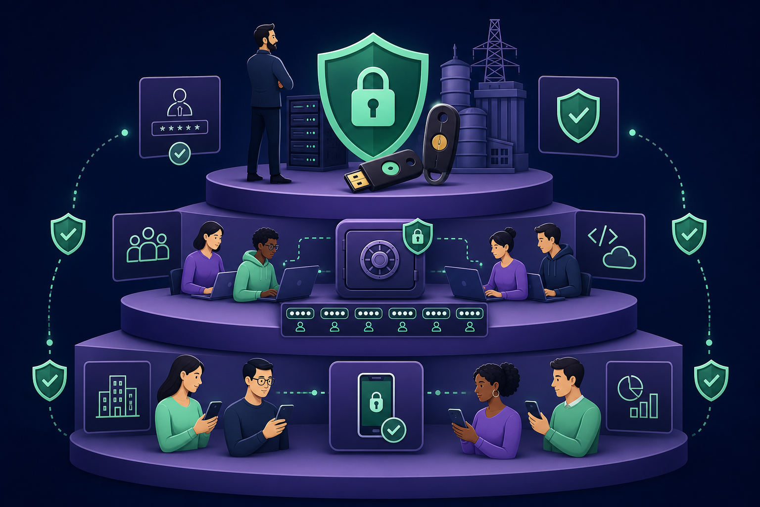 Tiered MFA security strategy