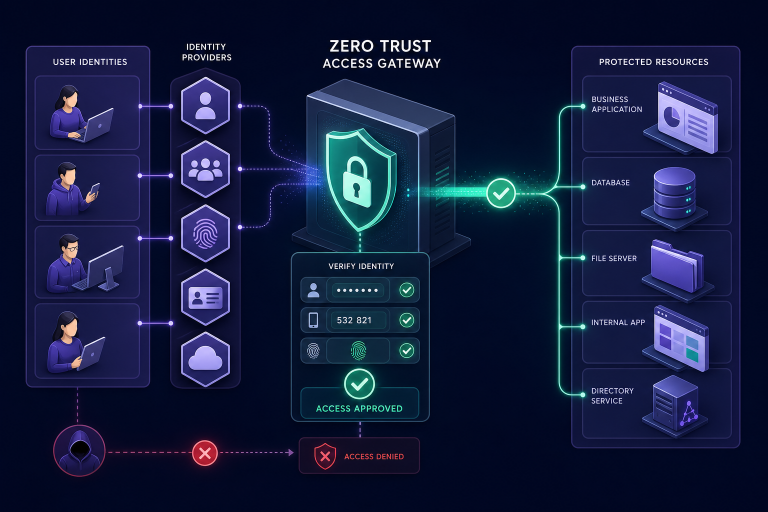 Zero Trust MFA gateway